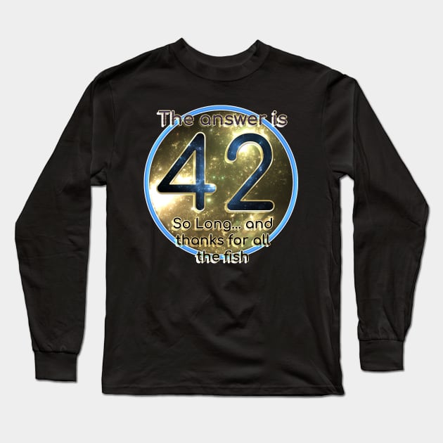 The Answer Long Sleeve T-Shirt by Sutilmente